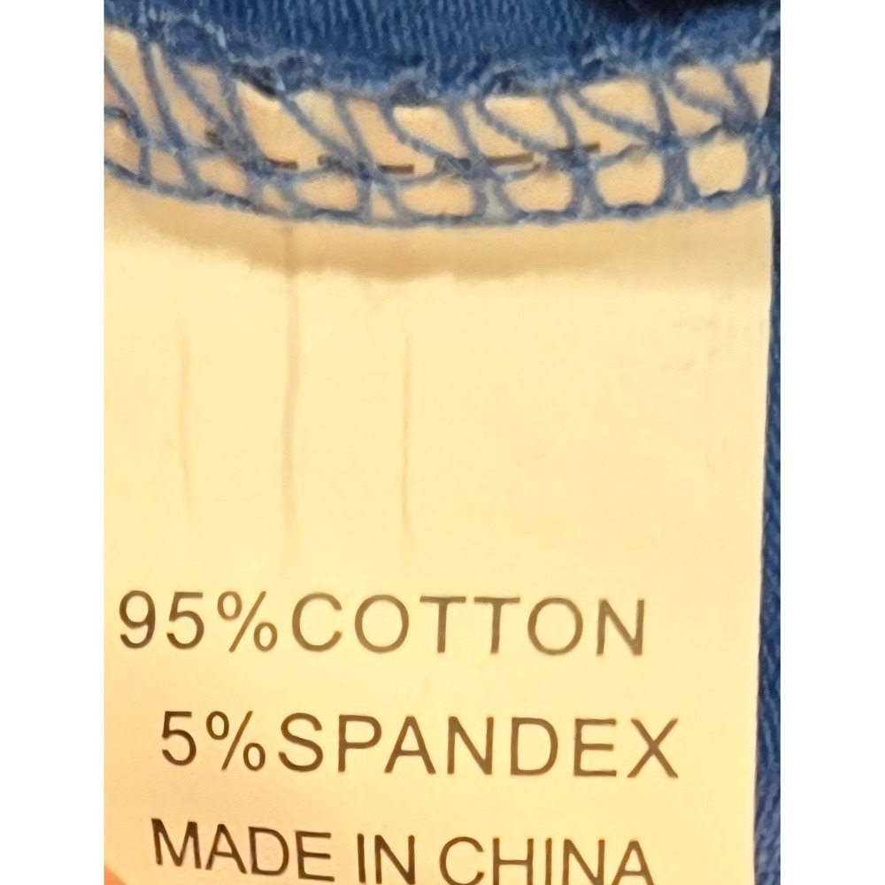 CAVIAR DREMES Mens XL Blue Geometric Stripe Golf Polo Shirt - Picture 5 of 5